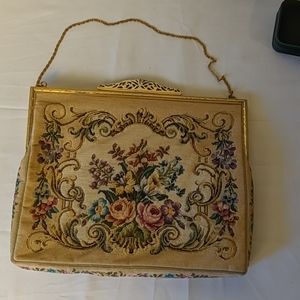 Joelles Original Vintage Tapestry Purse